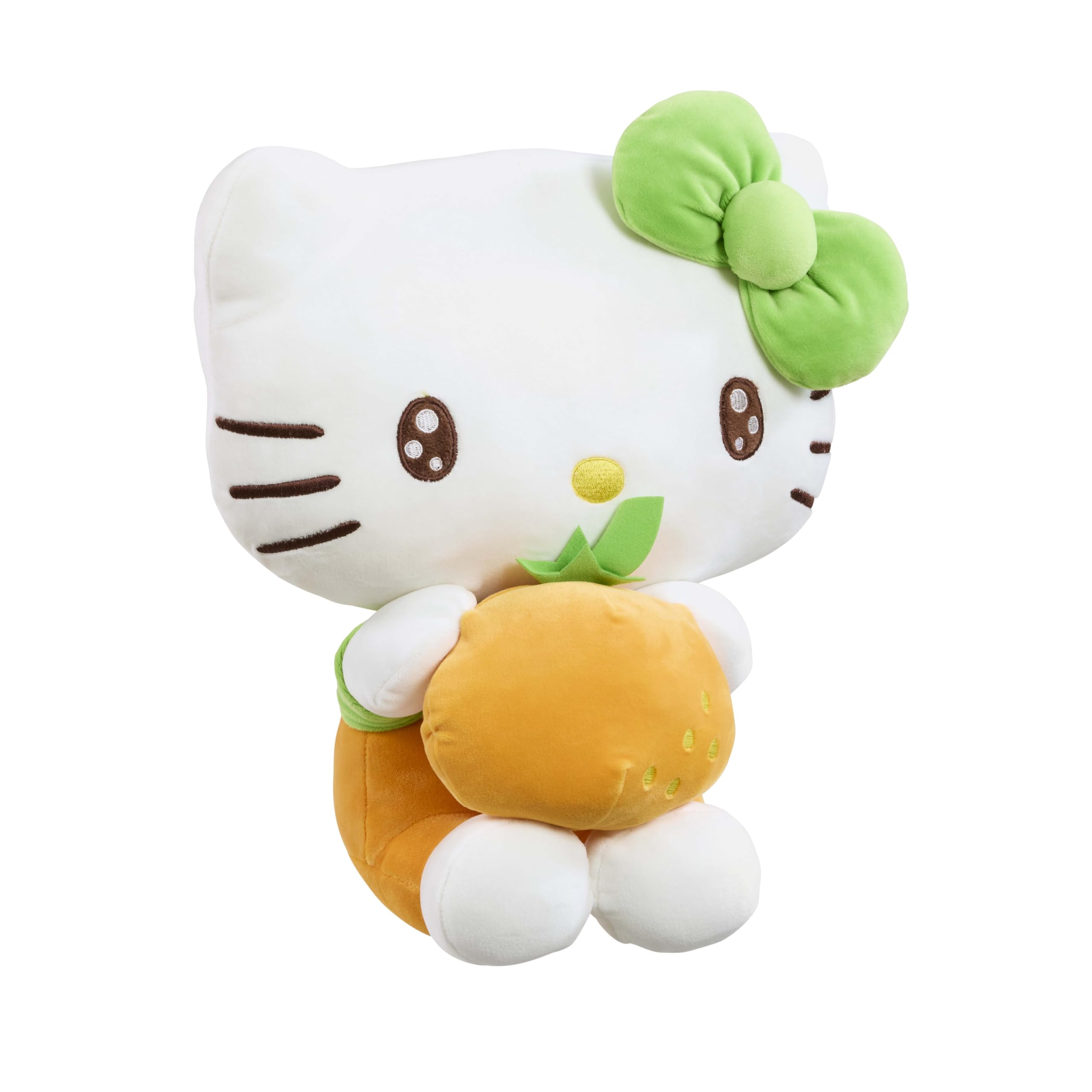 Hello Kitty Macedonia Plush, 32cm Orange Soft Toy, Cute Hello